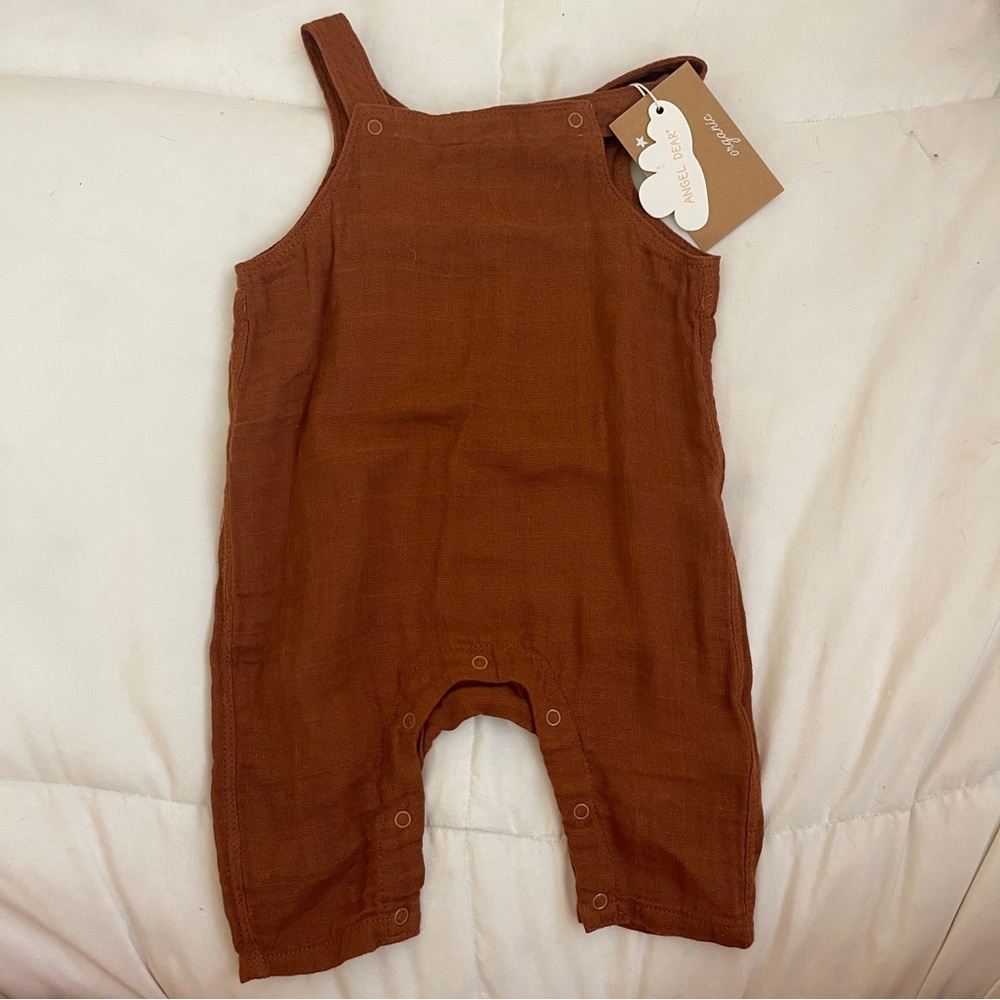 NWT ✨ Angel Dear Overalls 3-6M